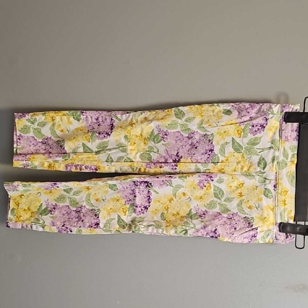 Floral Print Pants